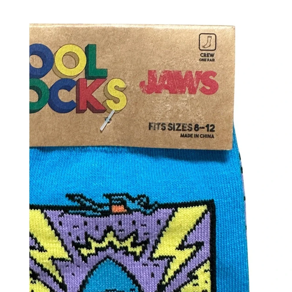 Cool  Socks Odd‎ Sox Universal Jaws Doodle Socks size 8-12